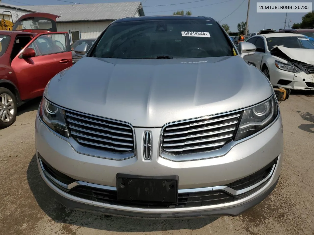 2016 Lincoln Mkx Reserve VIN: 2LMTJ8LR0GBL20785 Lot: 69844344