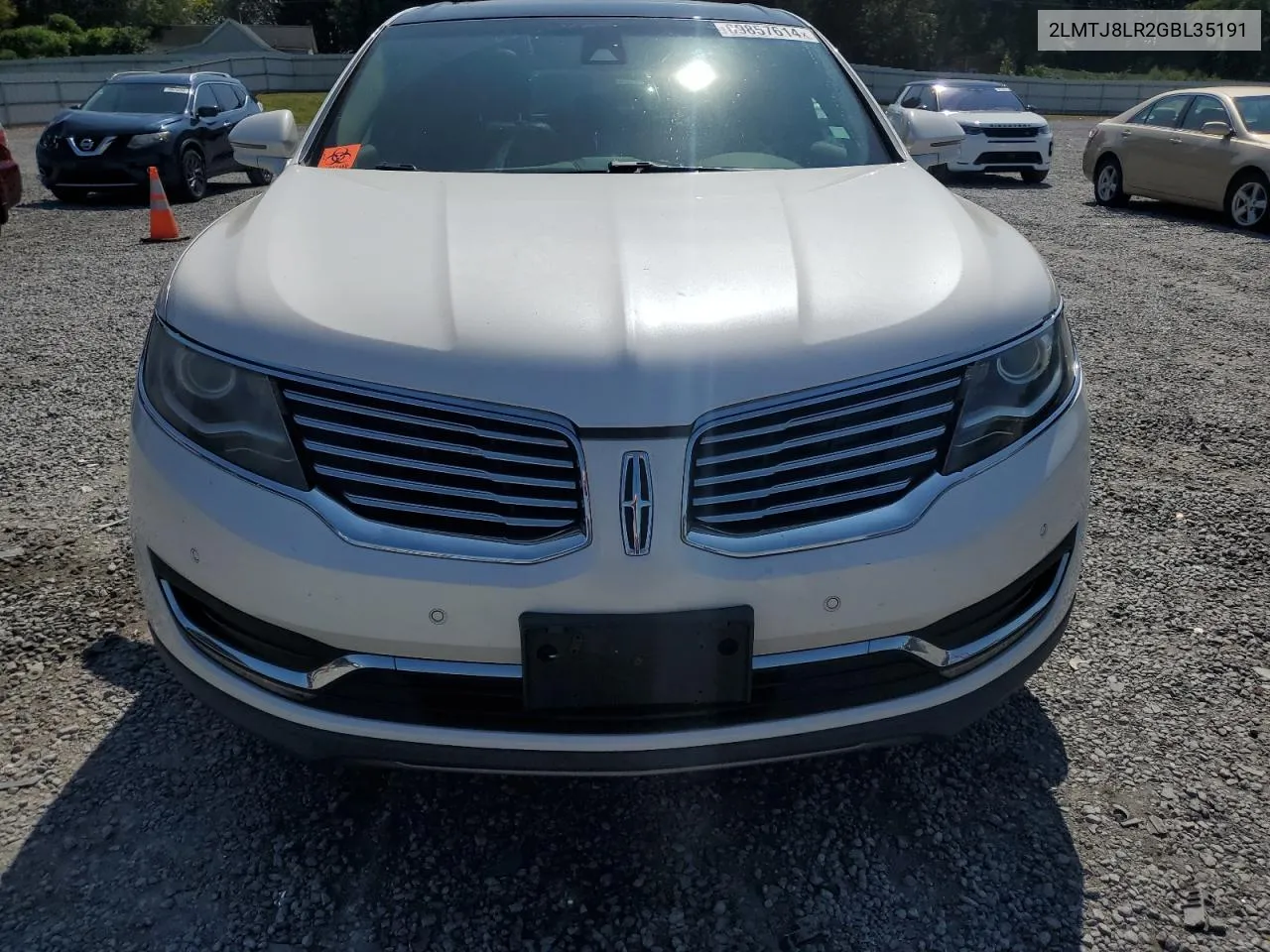 2LMTJ8LR2GBL35191 2016 Lincoln Mkx Reserve