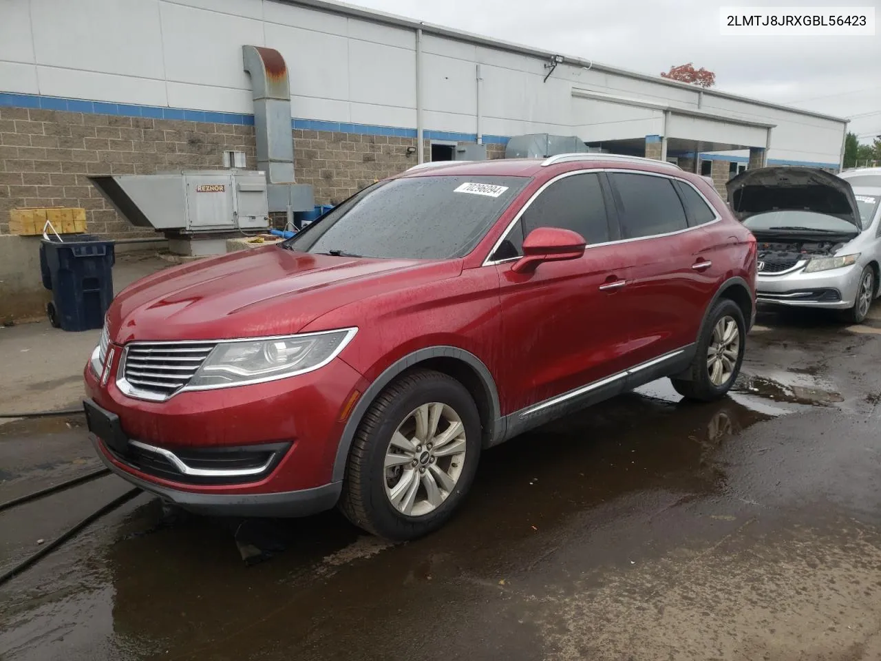 2016 Lincoln Mkx Premiere VIN: 2LMTJ8JRXGBL56423 Lot: 70296094