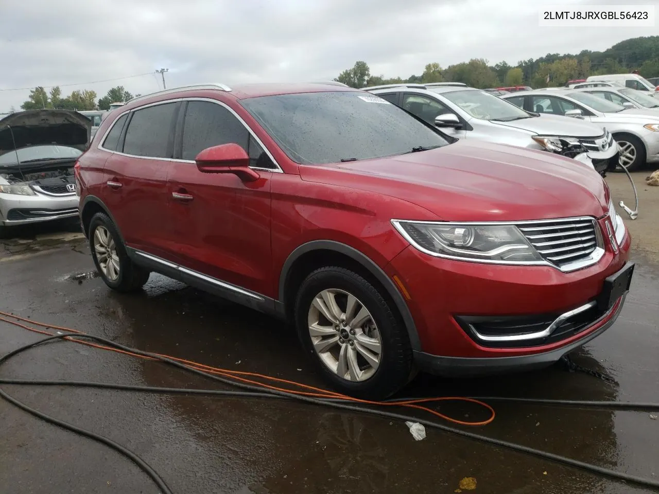 2016 Lincoln Mkx Premiere VIN: 2LMTJ8JRXGBL56423 Lot: 70296094