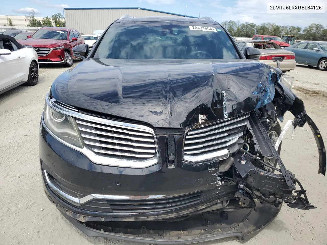 2LMTJ6LRXGBL84126 2016 Lincoln Mkx Reserve