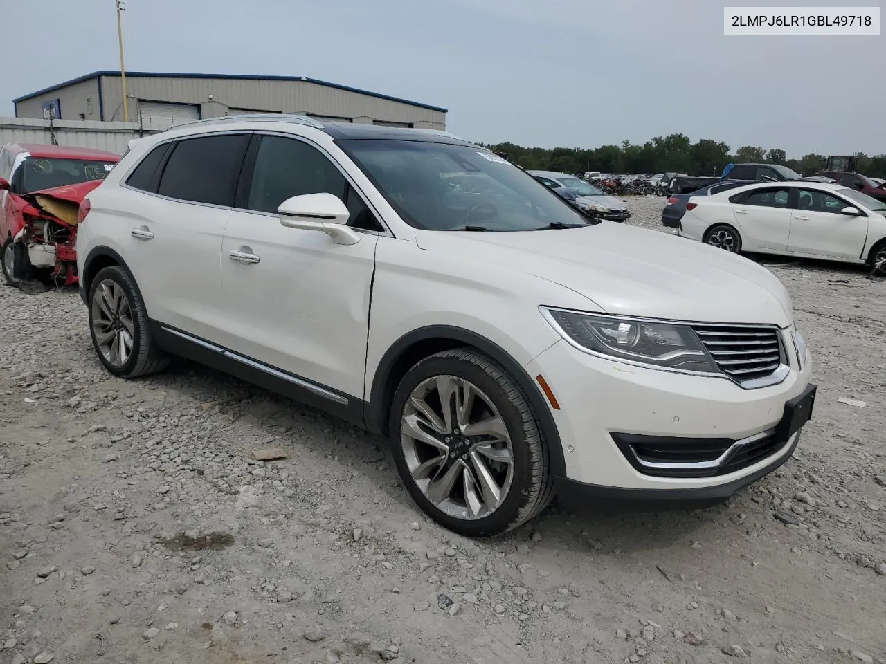 2016 Lincoln Mkx Reserve VIN: 2LMPJ6LR1GBL49718 Lot: 70892974