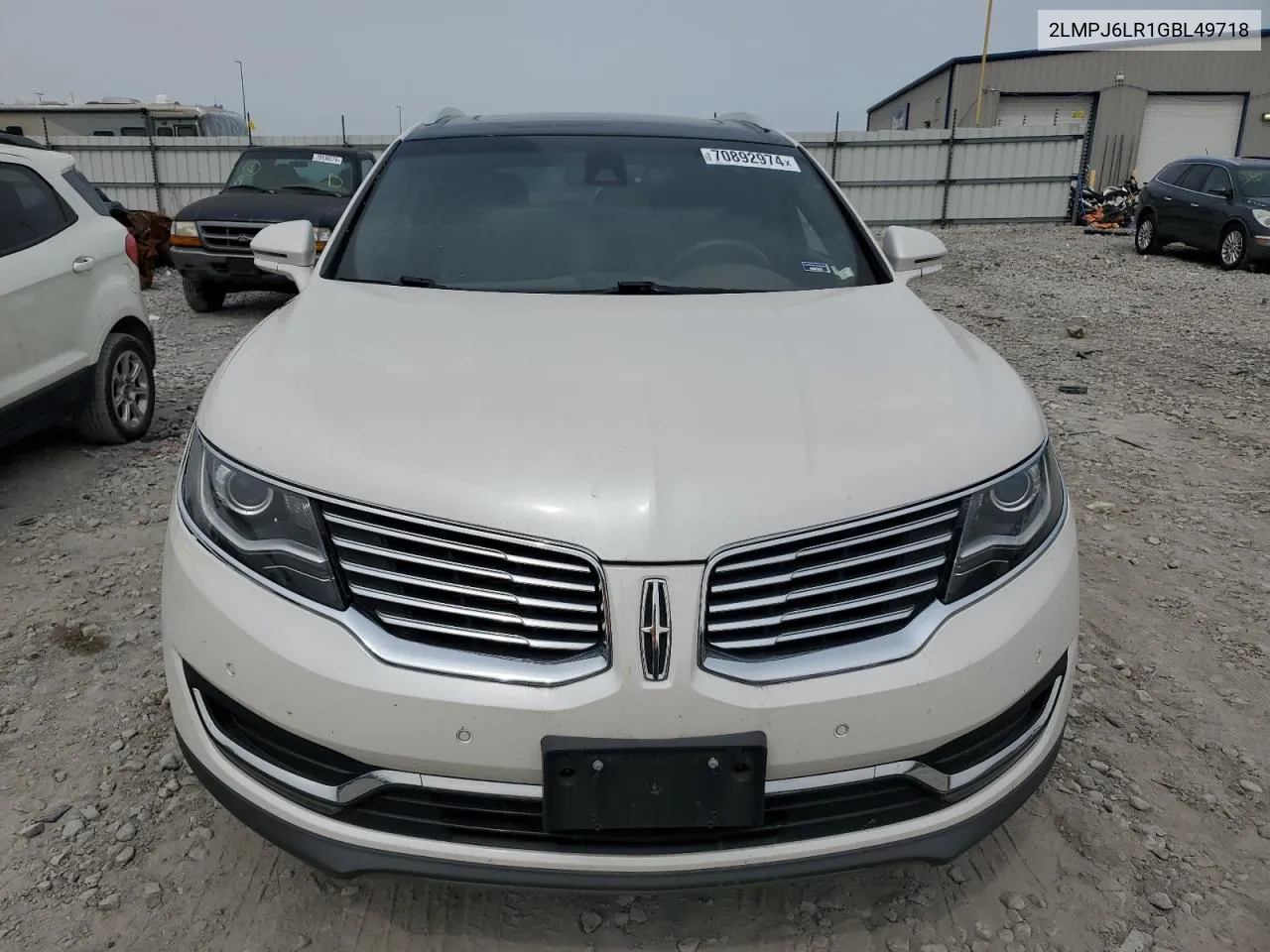 2016 Lincoln Mkx Reserve VIN: 2LMPJ6LR1GBL49718 Lot: 70892974