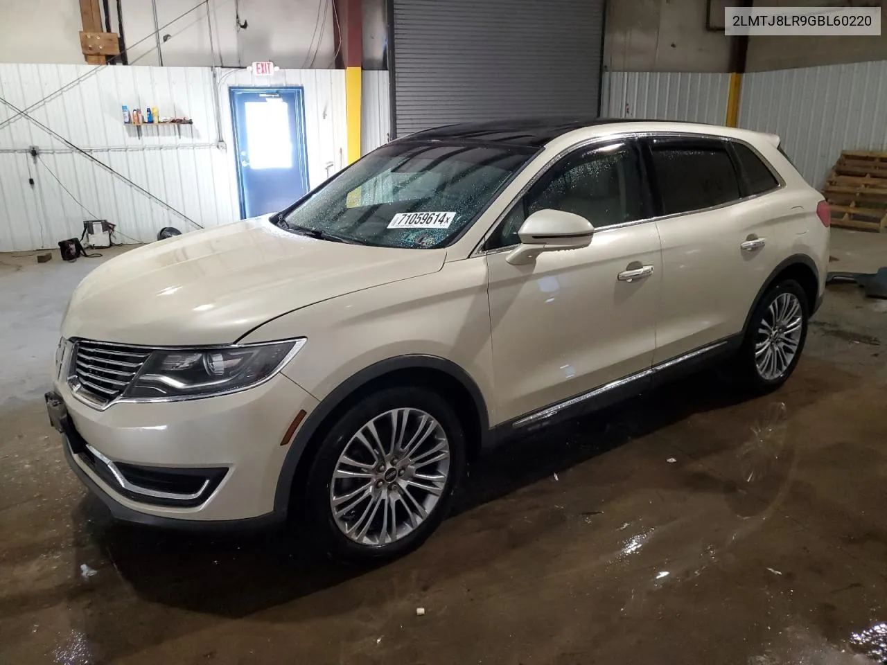 2LMTJ8LR9GBL60220 2016 Lincoln Mkx Reserve