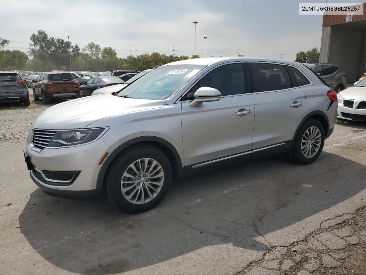 2LMTJ6KR8GBL26257 2016 Lincoln Mkx Select