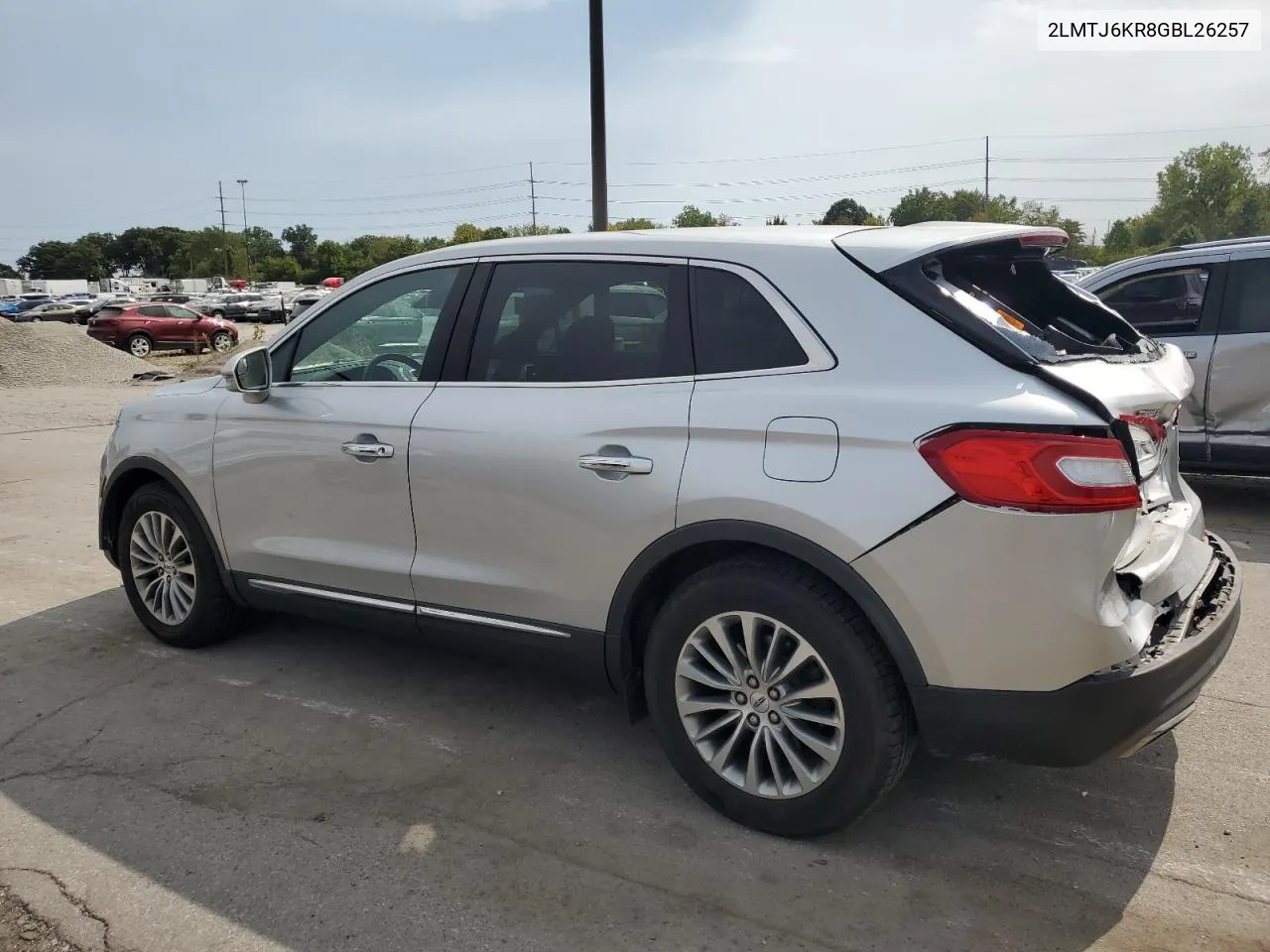 2LMTJ6KR8GBL26257 2016 Lincoln Mkx Select