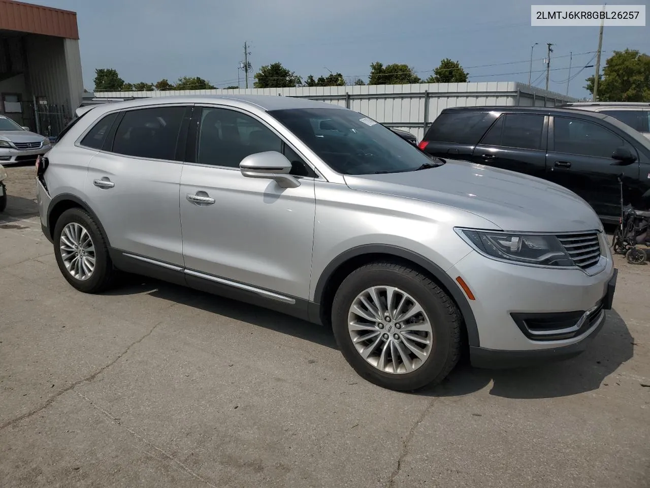 2LMTJ6KR8GBL26257 2016 Lincoln Mkx Select