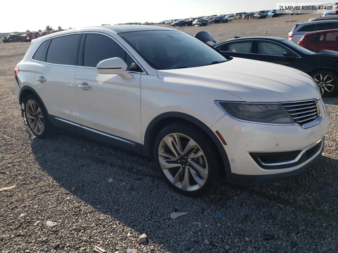 2016 Lincoln Mkx Reserve VIN: 2LMPJ8LR3GBL47402 Lot: 71272764