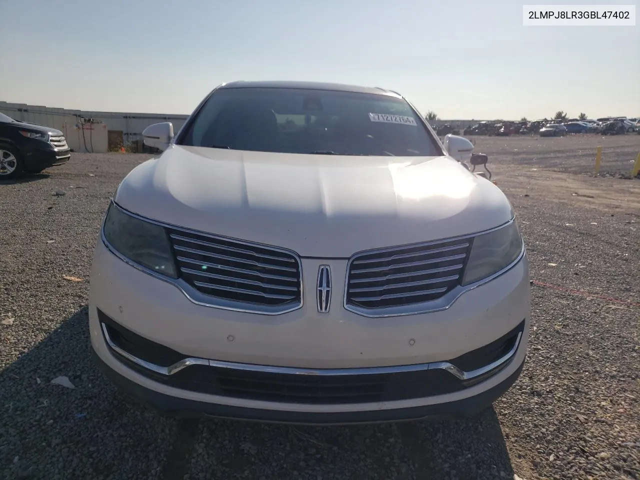 2016 Lincoln Mkx Reserve VIN: 2LMPJ8LR3GBL47402 Lot: 71272764