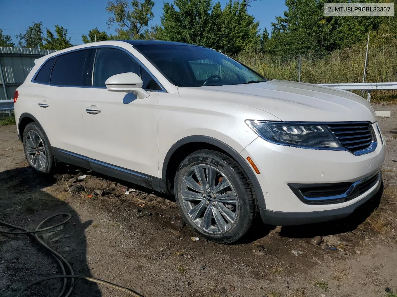 2LMTJ8LP9GBL33307 2016 Lincoln Mkx Reserve