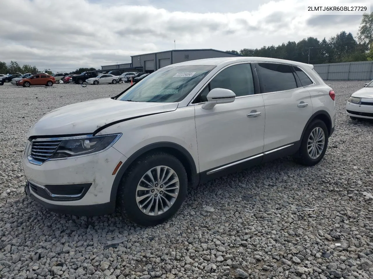 2016 Lincoln Mkx Select VIN: 2LMTJ6KR6GBL27729 Lot: 72223404