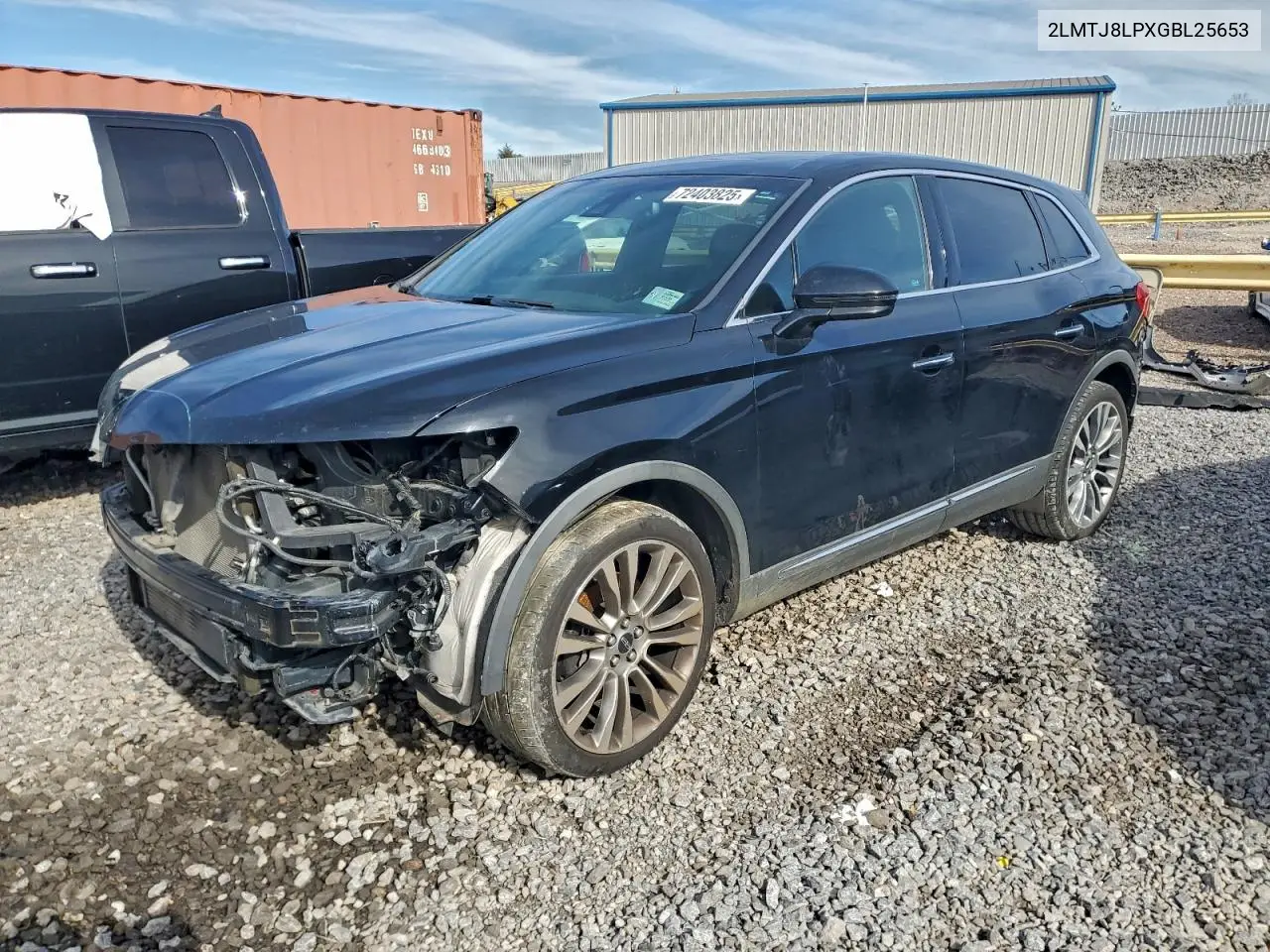 2LMTJ8LPXGBL25653 2016 Lincoln Mkx Reserve