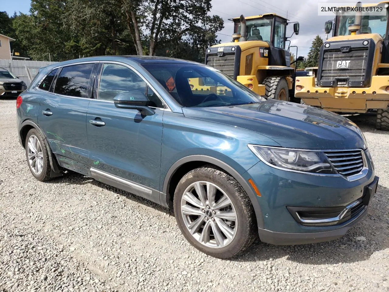 2LMTJ8LPXGBL68129 2016 Lincoln Mkx Reserve