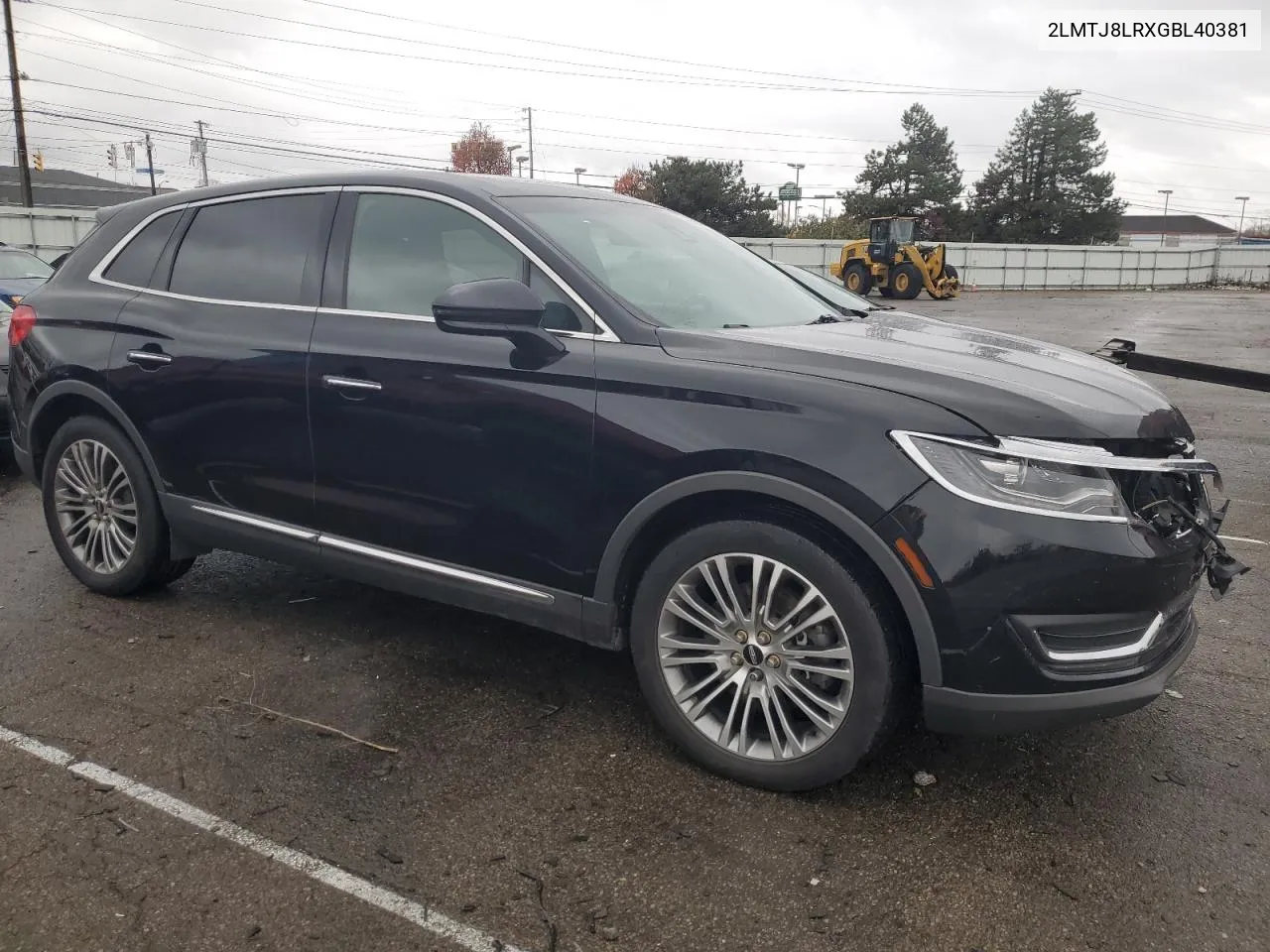 2016 Lincoln Mkx Reserve VIN: 2LMTJ8LRXGBL40381 Lot: 76682313