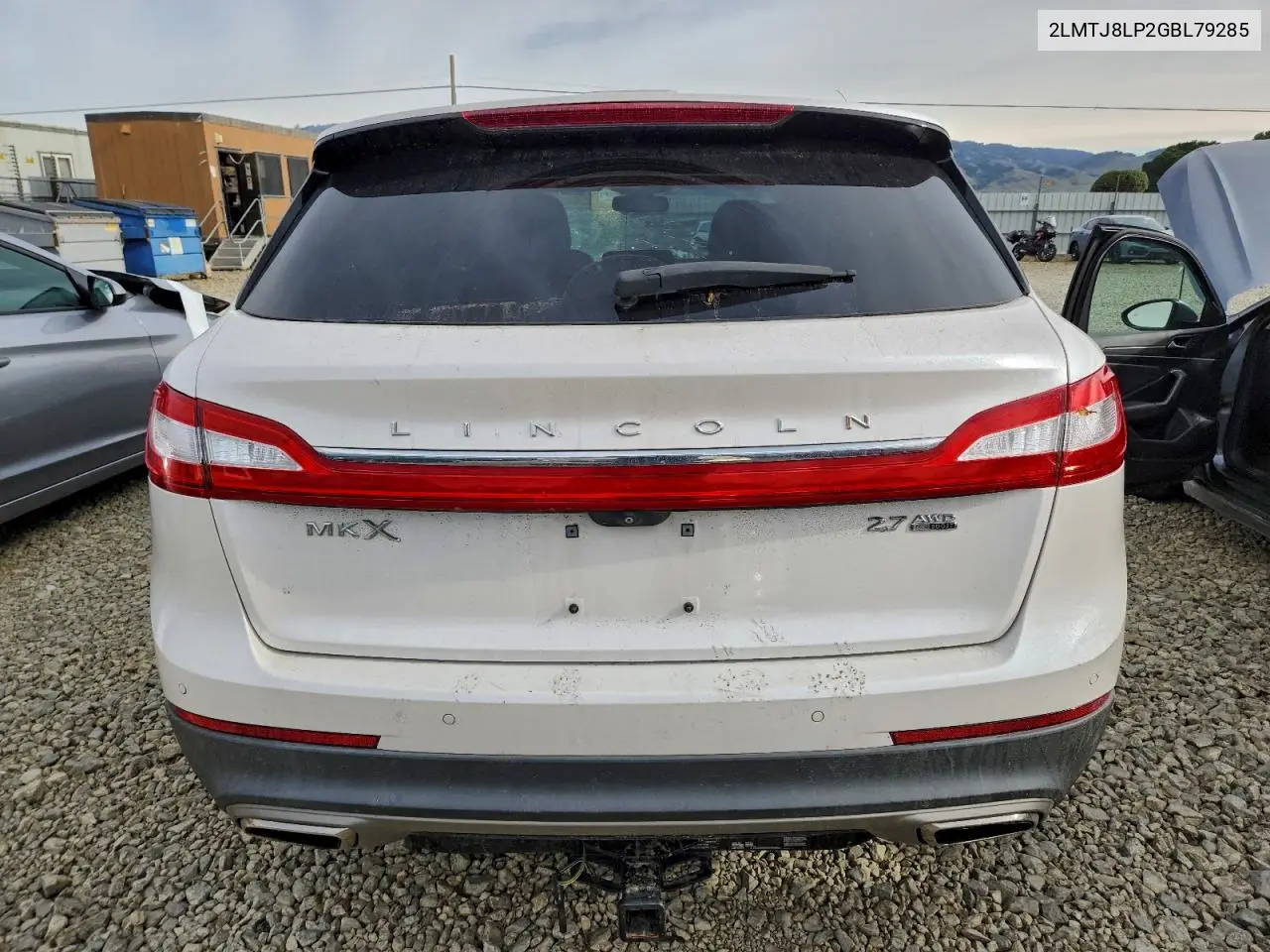 2LMTJ8LP2GBL79285 2016 Lincoln Mkx Reserve