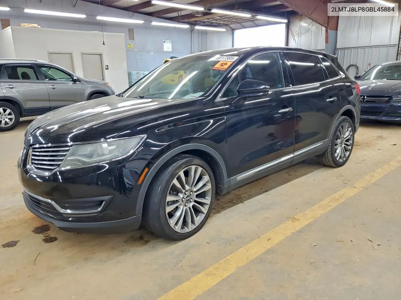 2LMTJ8LP8GBL45884 2016 Lincoln Mkx Reserve