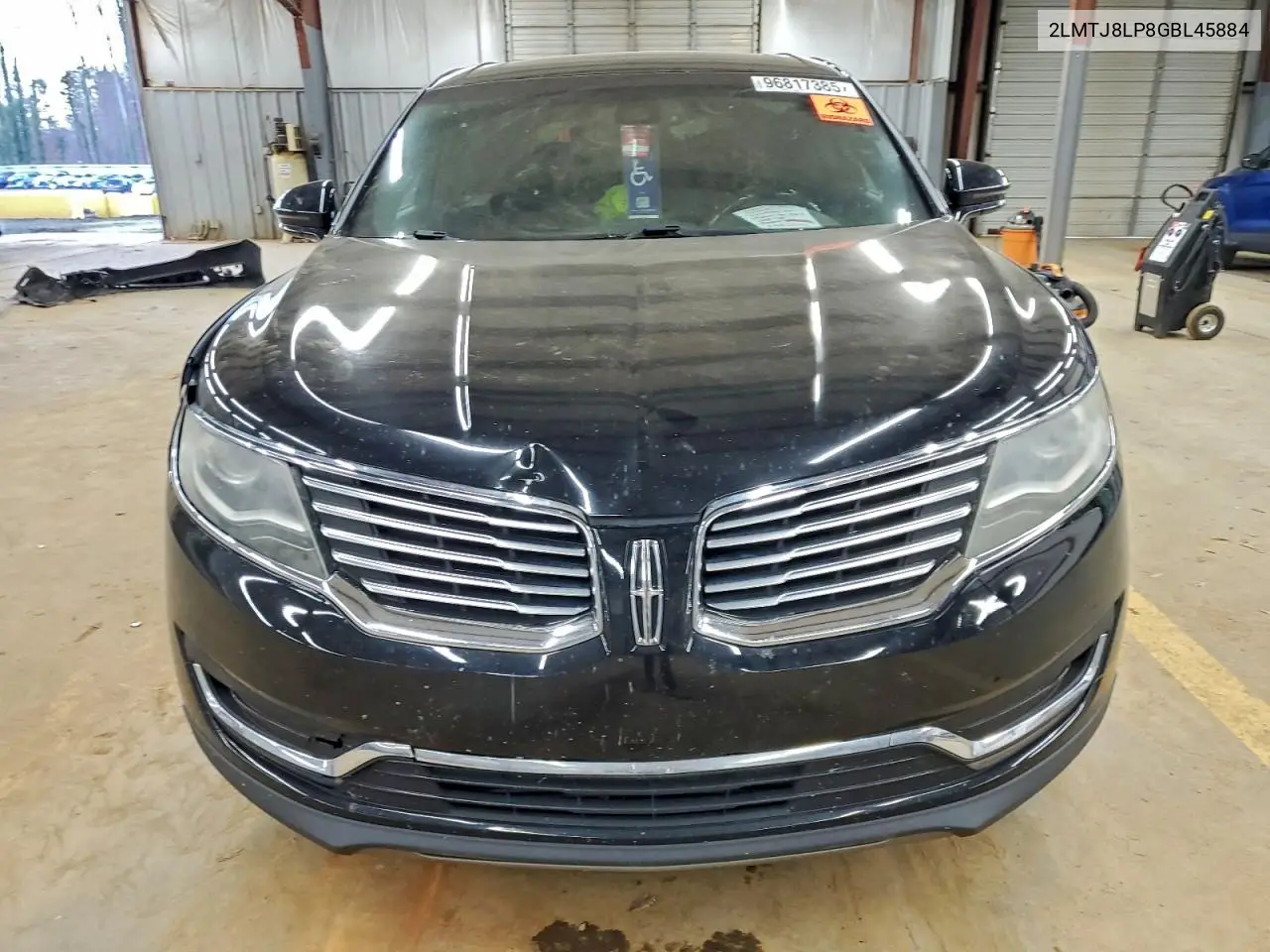 2LMTJ8LP8GBL45884 2016 Lincoln Mkx Reserve