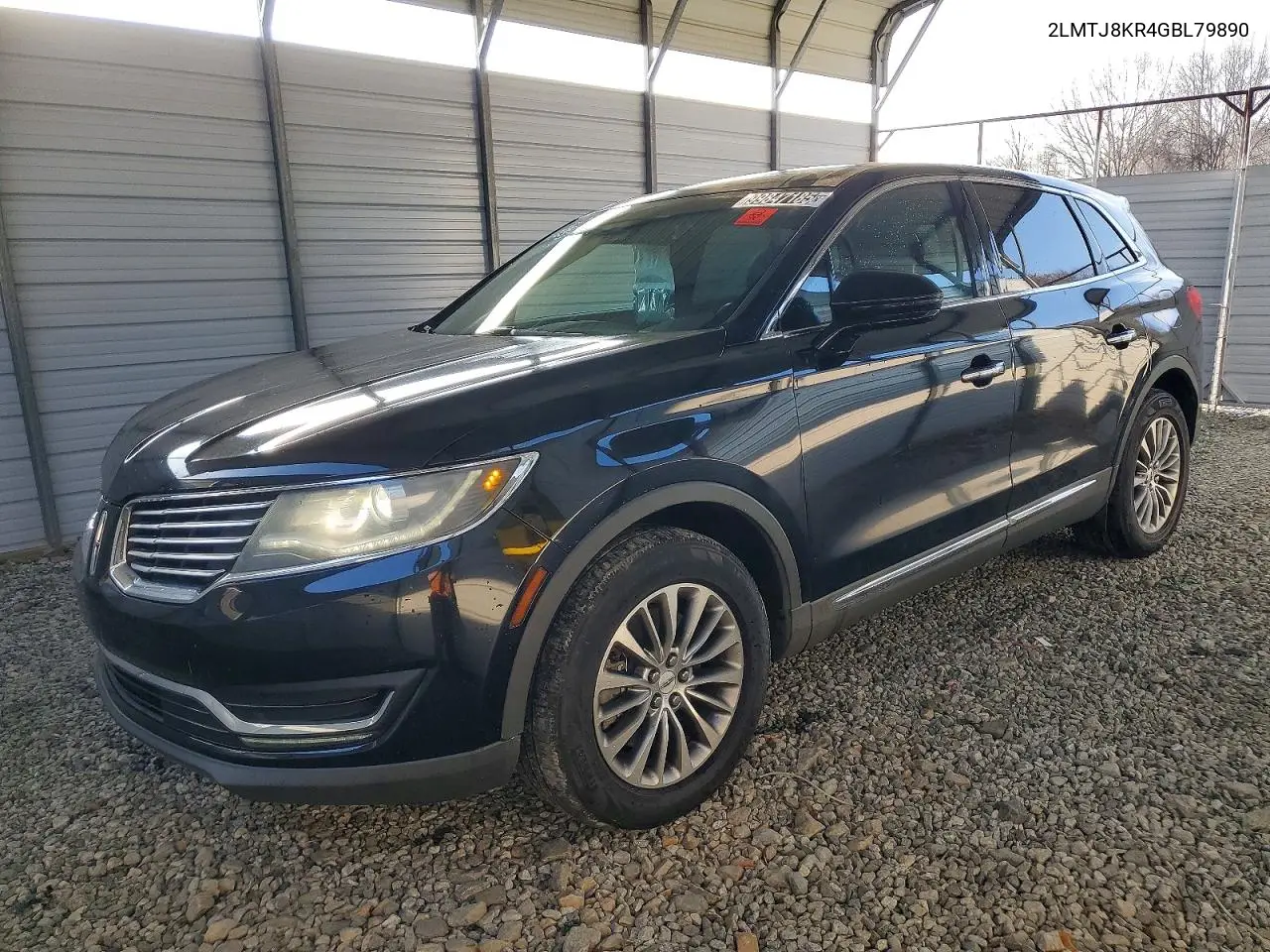2016 Lincoln Mkx Select VIN: 2LMTJ8KR4GBL79890 Lot: 99847185