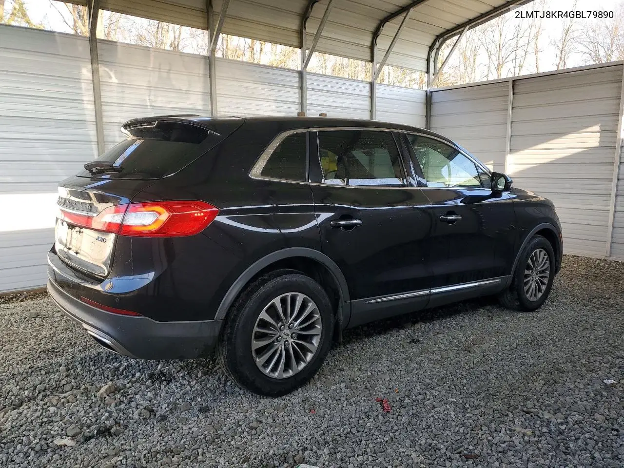 2016 Lincoln Mkx Select VIN: 2LMTJ8KR4GBL79890 Lot: 99847185