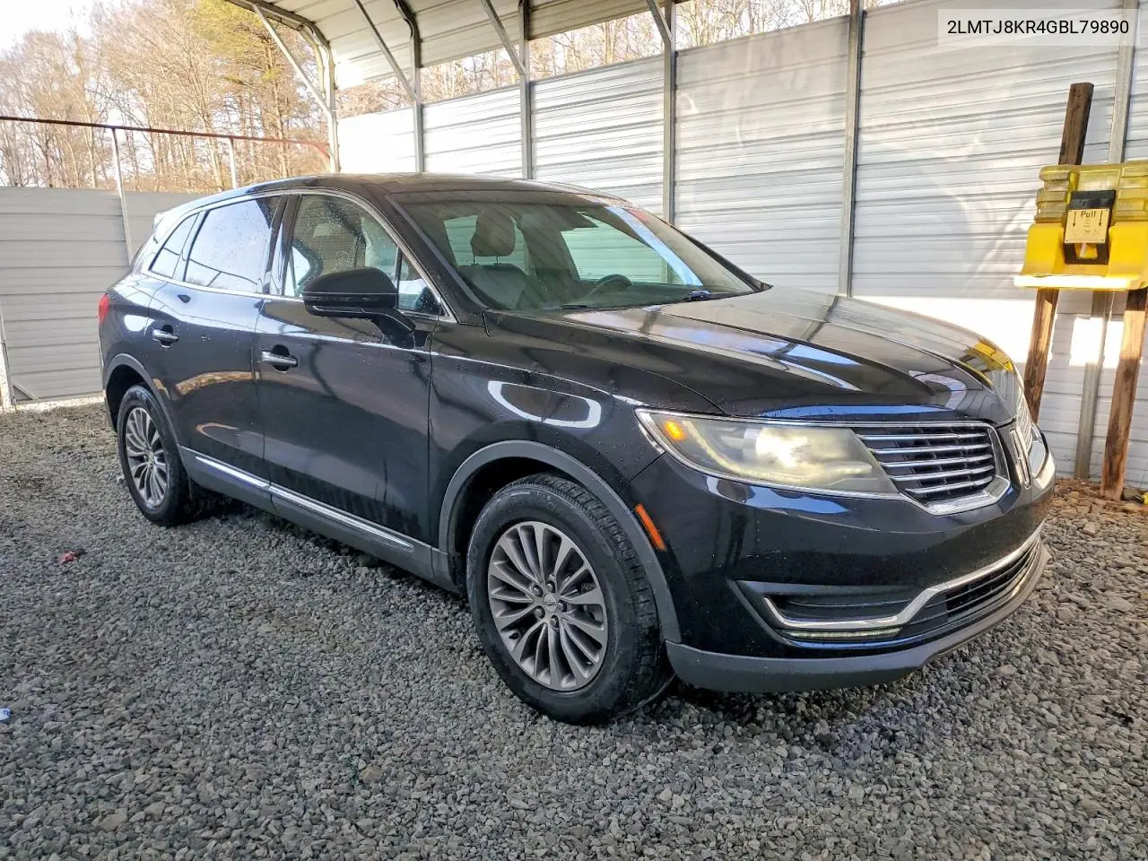 2016 Lincoln Mkx Select VIN: 2LMTJ8KR4GBL79890 Lot: 99847185