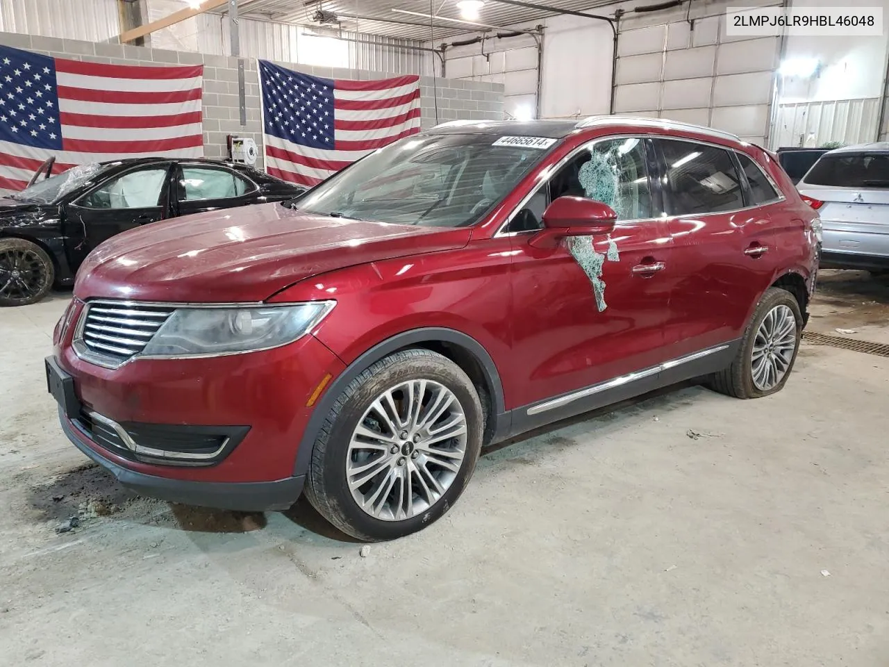 2LMPJ6LR9HBL46048 2017 Lincoln Mkx Reserve