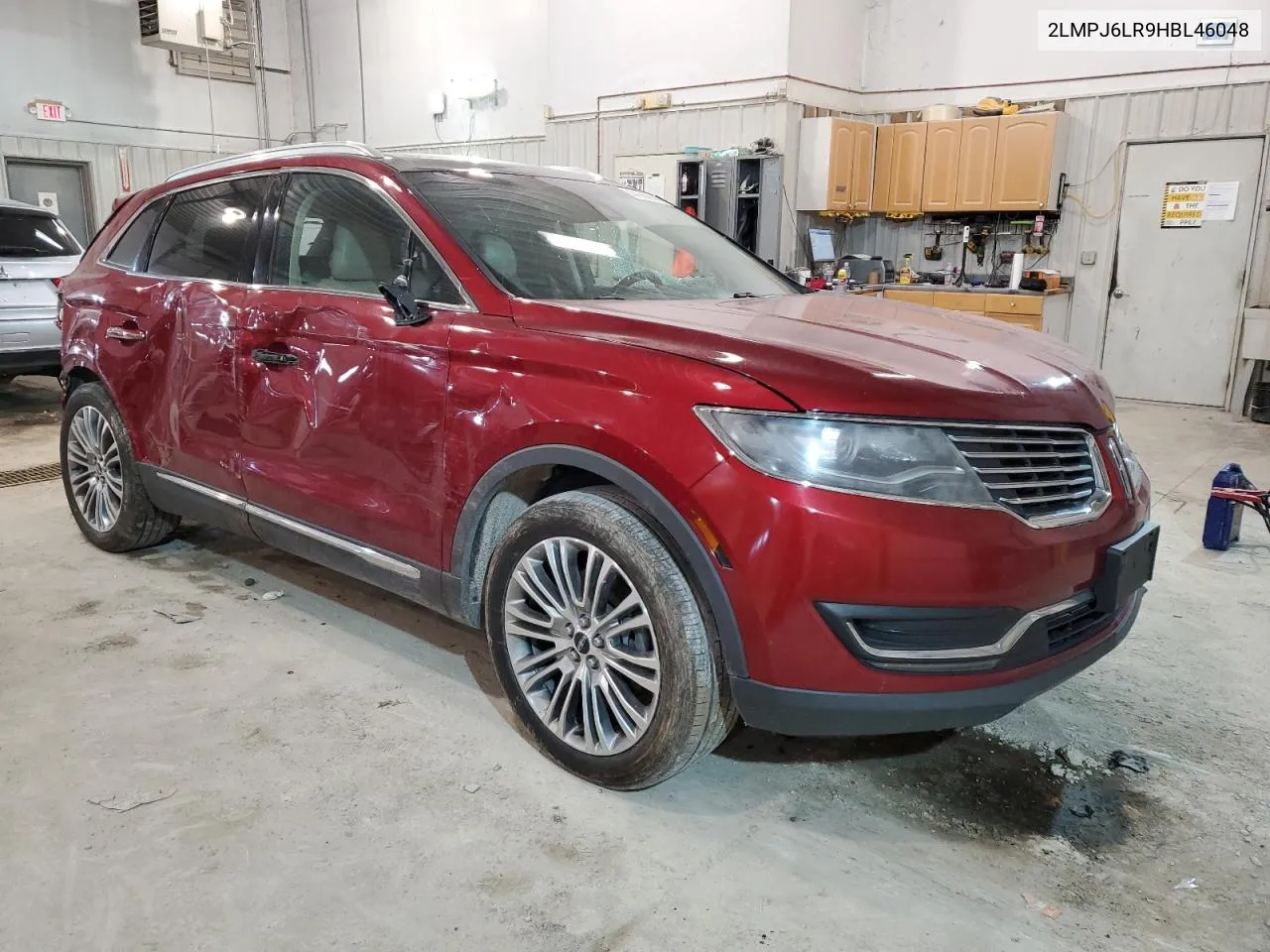 2LMPJ6LR9HBL46048 2017 Lincoln Mkx Reserve