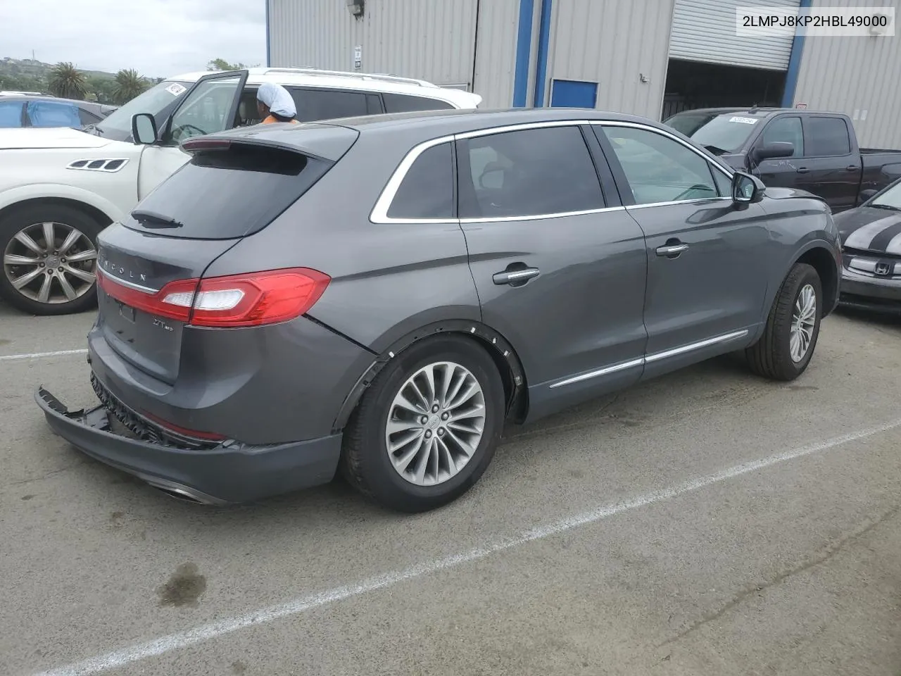 2LMPJ8KP2HBL49000 2017 Lincoln Mkx Select