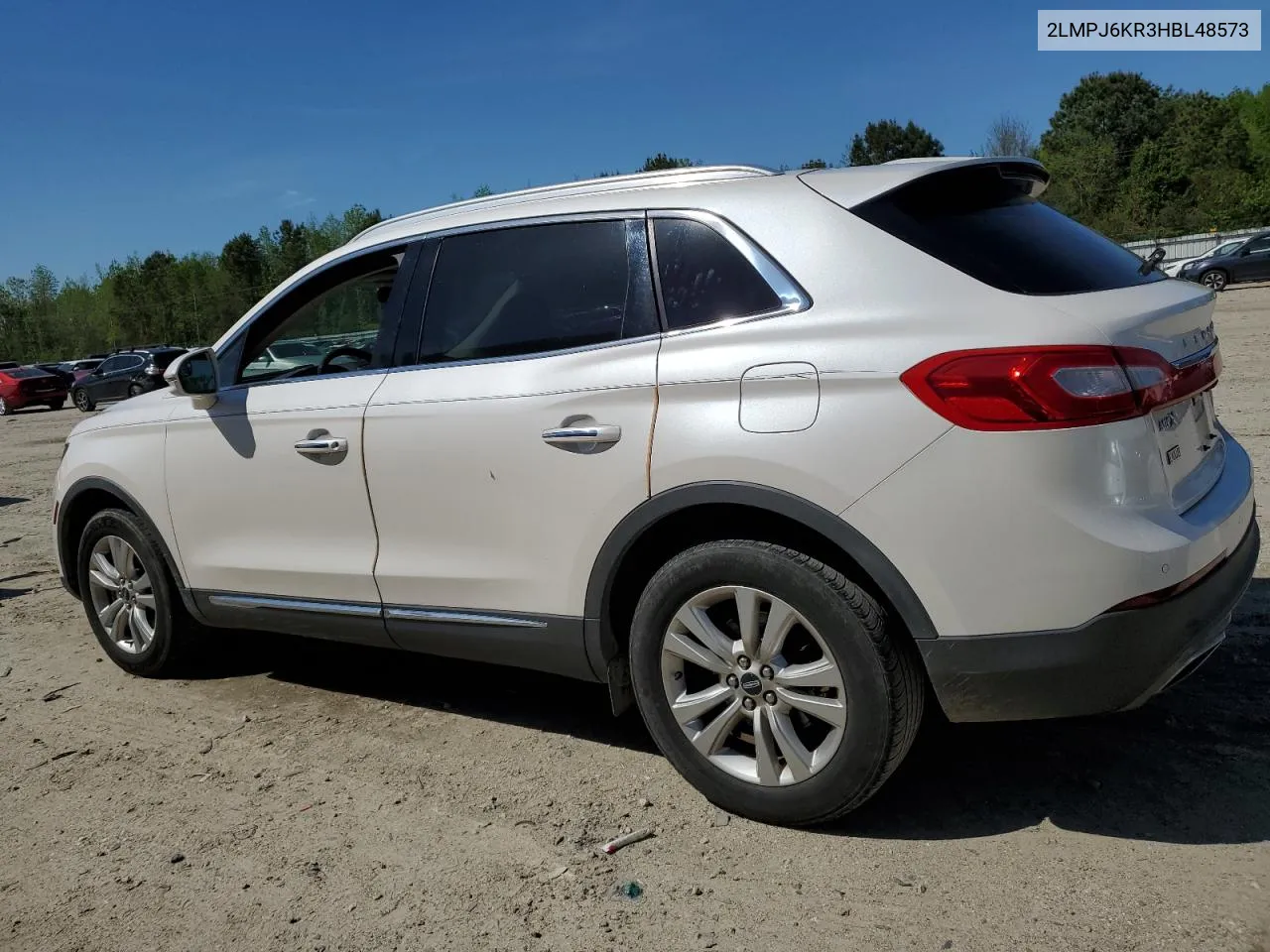 2LMPJ6KR3HBL48573 2017 Lincoln Mkx Select