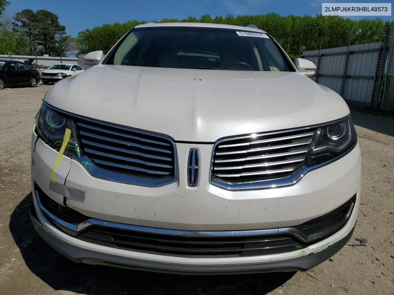 2LMPJ6KR3HBL48573 2017 Lincoln Mkx Select