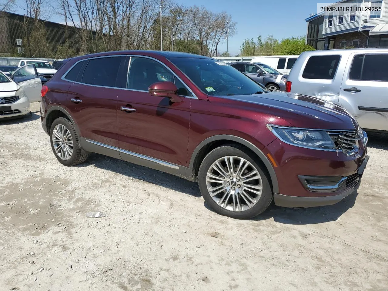 2017 Lincoln Mkx Reserve VIN: 2LMPJ8LR1HBL29255 Lot: 52537204