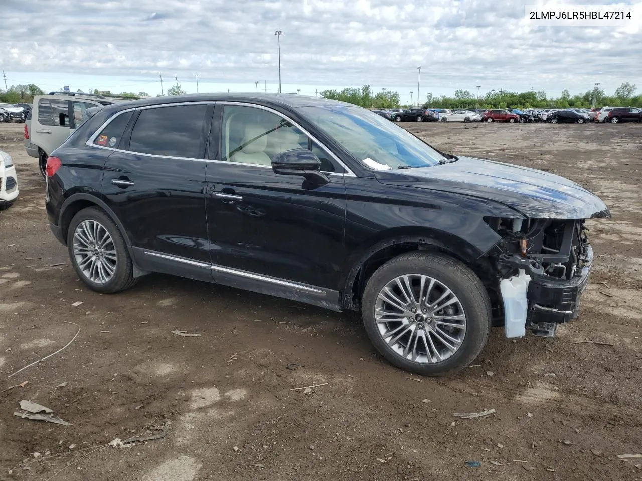 2017 Lincoln Mkx Reserve VIN: 2LMPJ6LR5HBL47214 Lot: 53593214