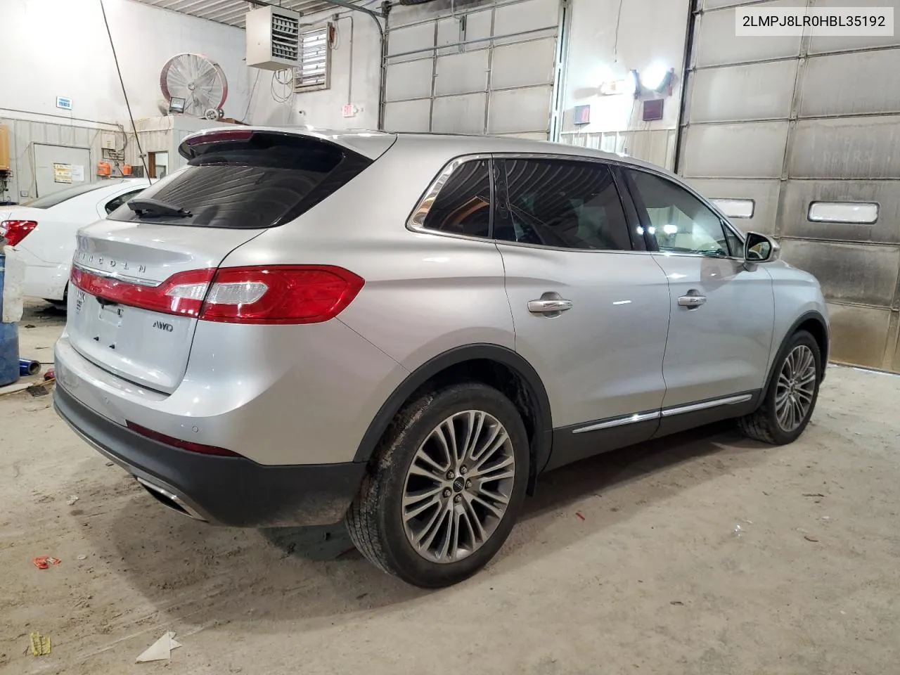 2LMPJ8LR0HBL35192 2017 Lincoln Mkx Reserve