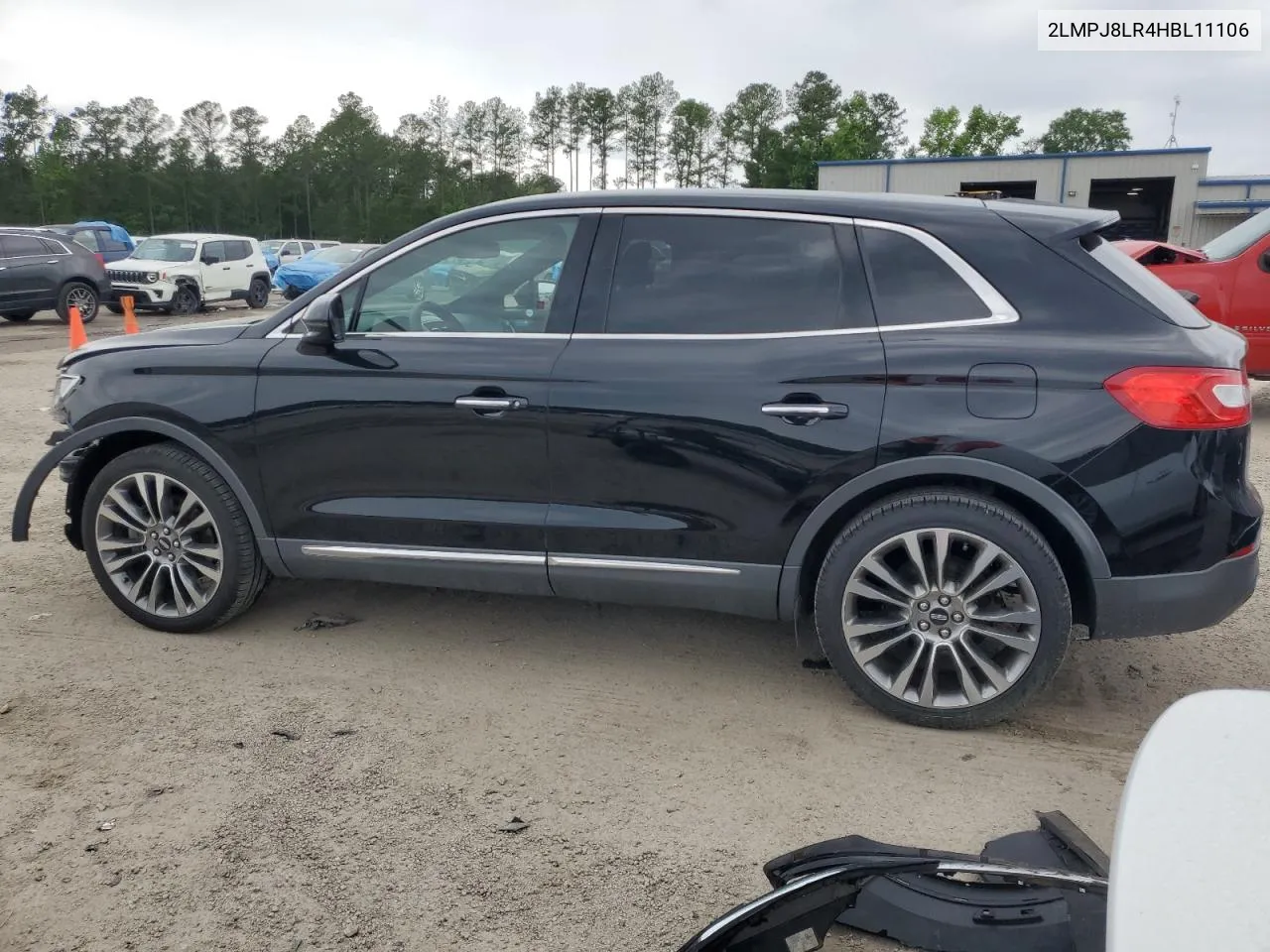 2017 Lincoln Mkx Reserve VIN: 2LMPJ8LR4HBL11106 Lot: 54279584