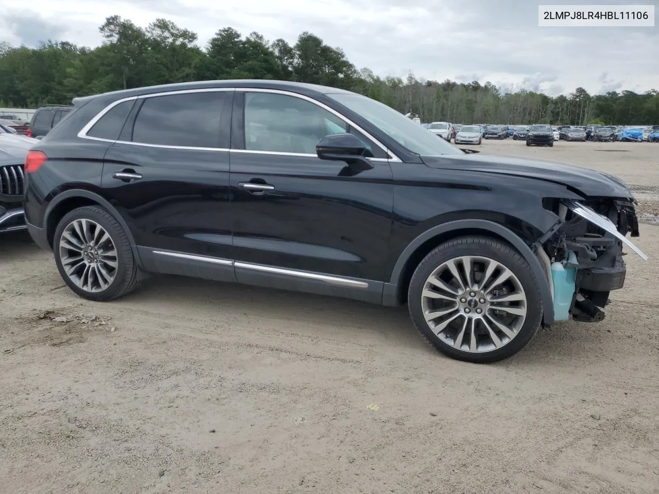 2017 Lincoln Mkx Reserve VIN: 2LMPJ8LR4HBL11106 Lot: 54279584