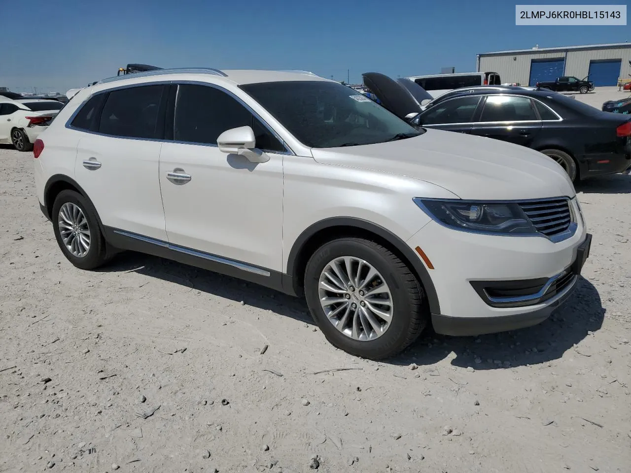 2LMPJ6KR0HBL15143 2017 Lincoln Mkx Select