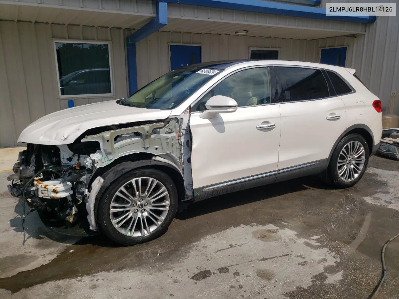 2017 Lincoln Mkx Reserve VIN: 2LMPJ6LR8HBL14126 Lot: 54786424