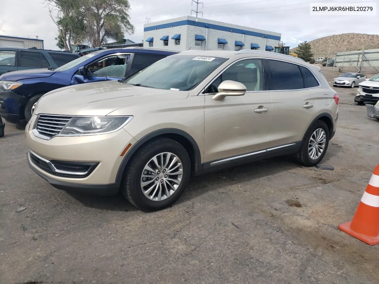 2017 Lincoln Mkx Select VIN: 2LMPJ6KR6HBL20279 Lot: 54846024