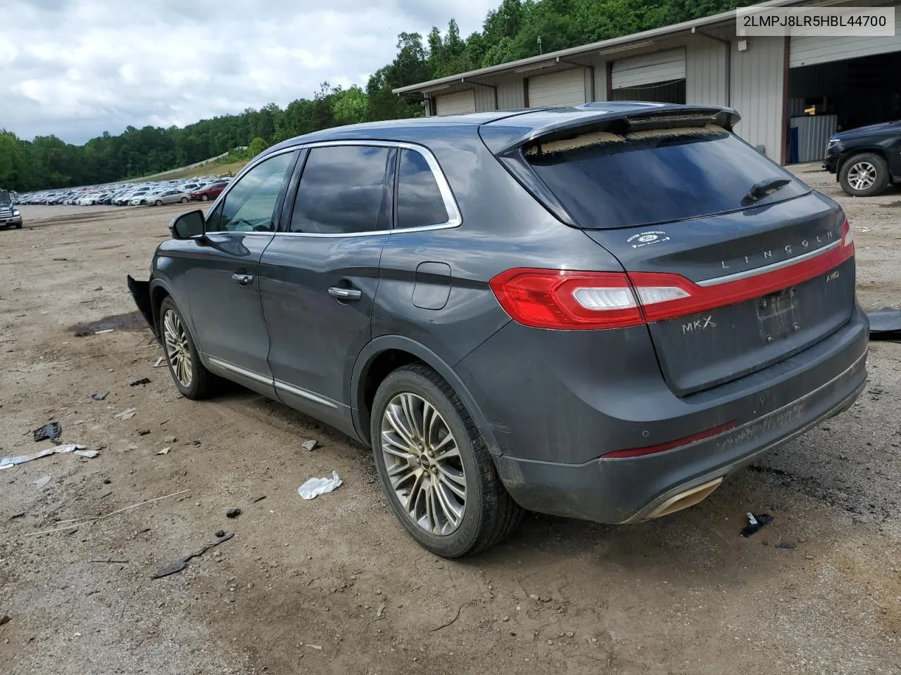 2LMPJ8LR5HBL44700 2017 Lincoln Mkx Reserve