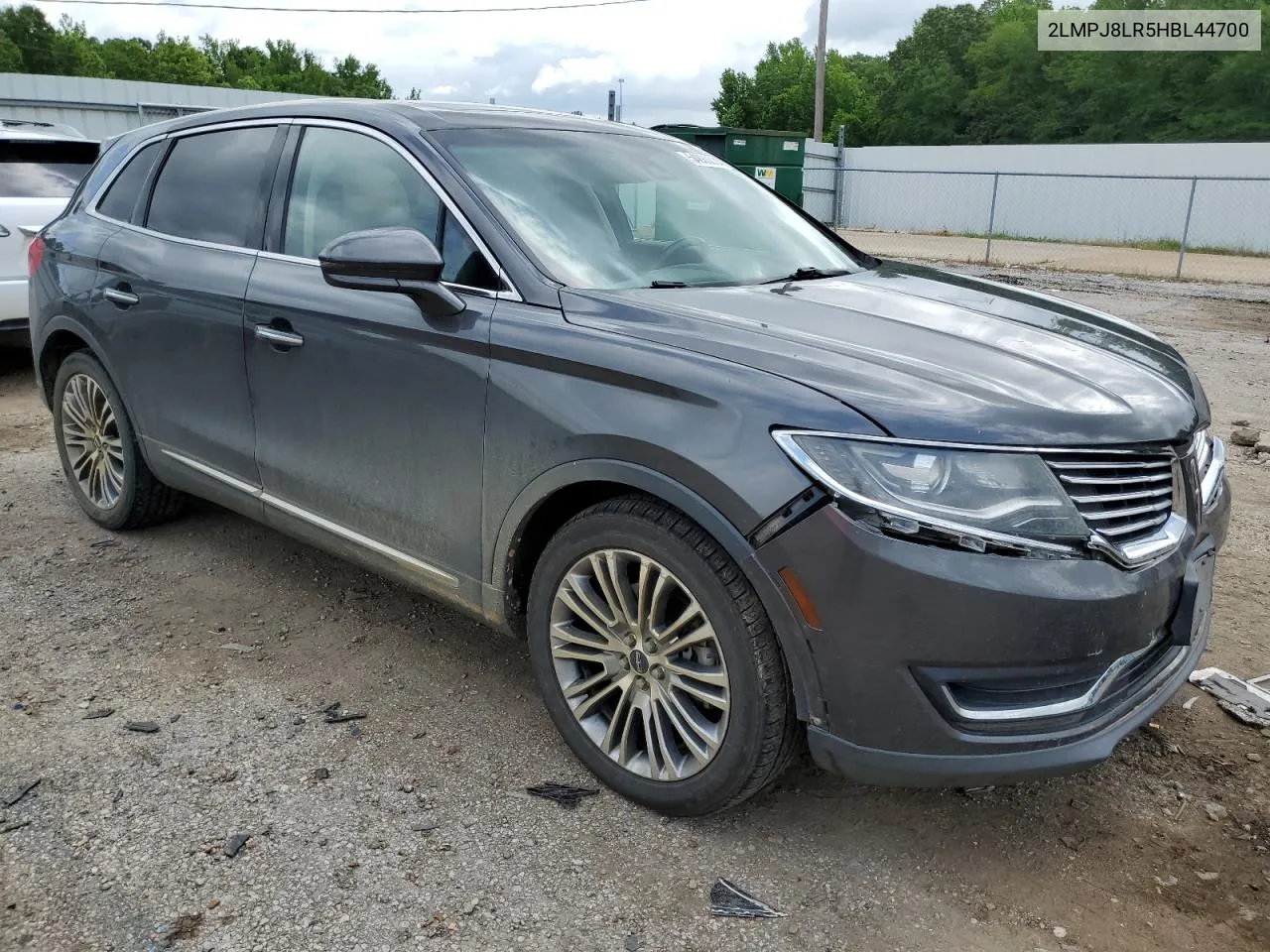 2LMPJ8LR5HBL44700 2017 Lincoln Mkx Reserve