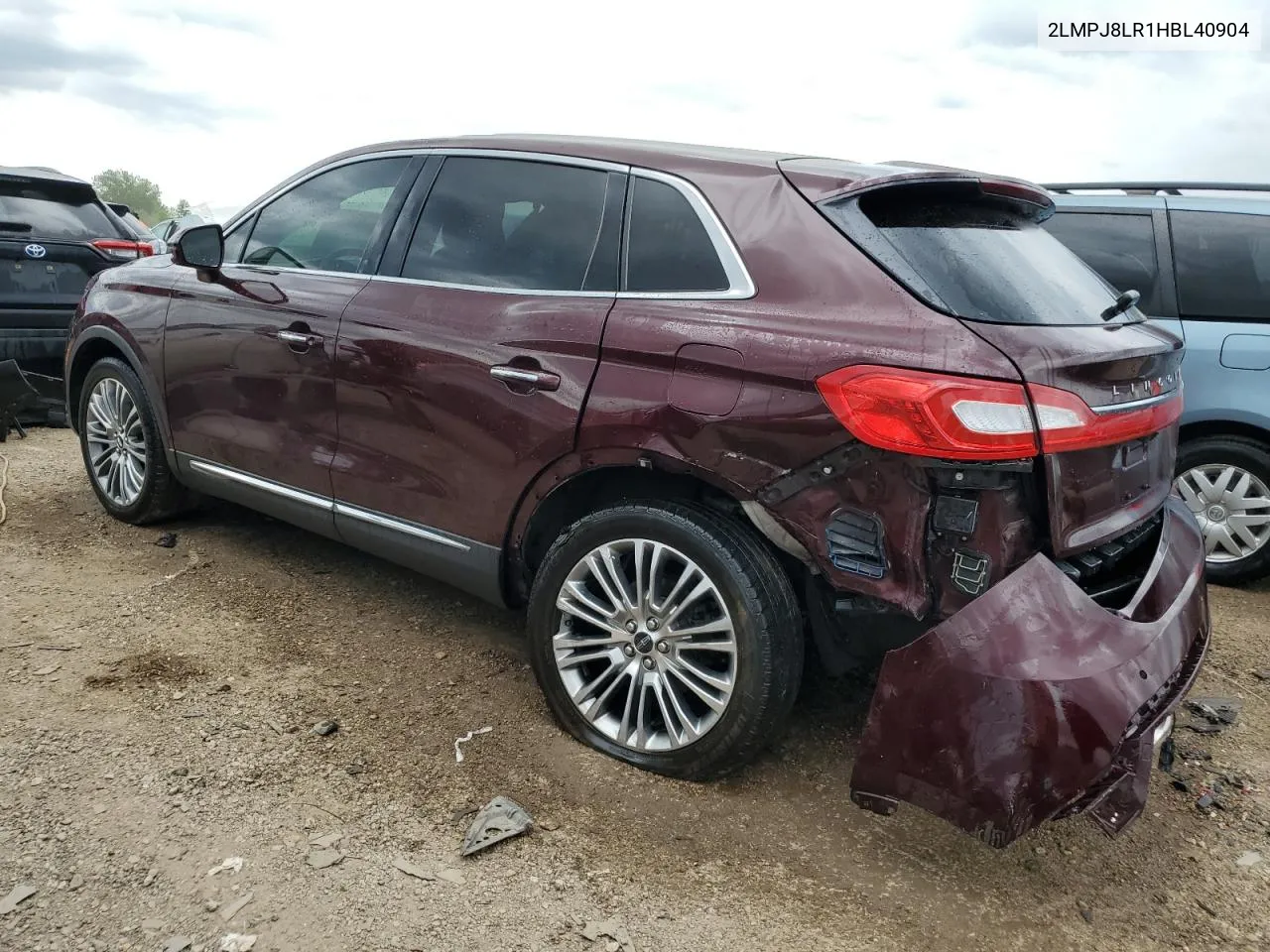 2LMPJ8LR1HBL40904 2017 Lincoln Mkx Reserve