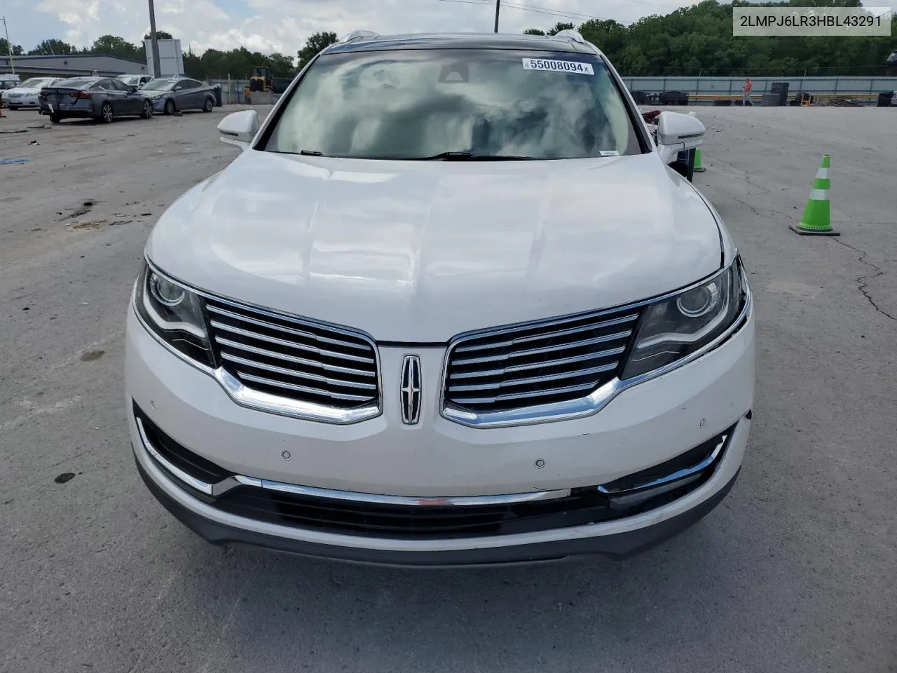 2LMPJ6LR3HBL43291 2017 Lincoln Mkx Reserve