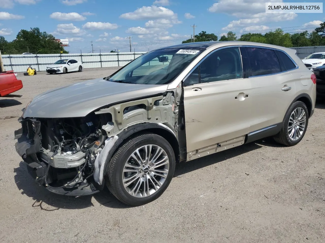 2LMPJ6LR9HBL12756 2017 Lincoln Mkx Reserve