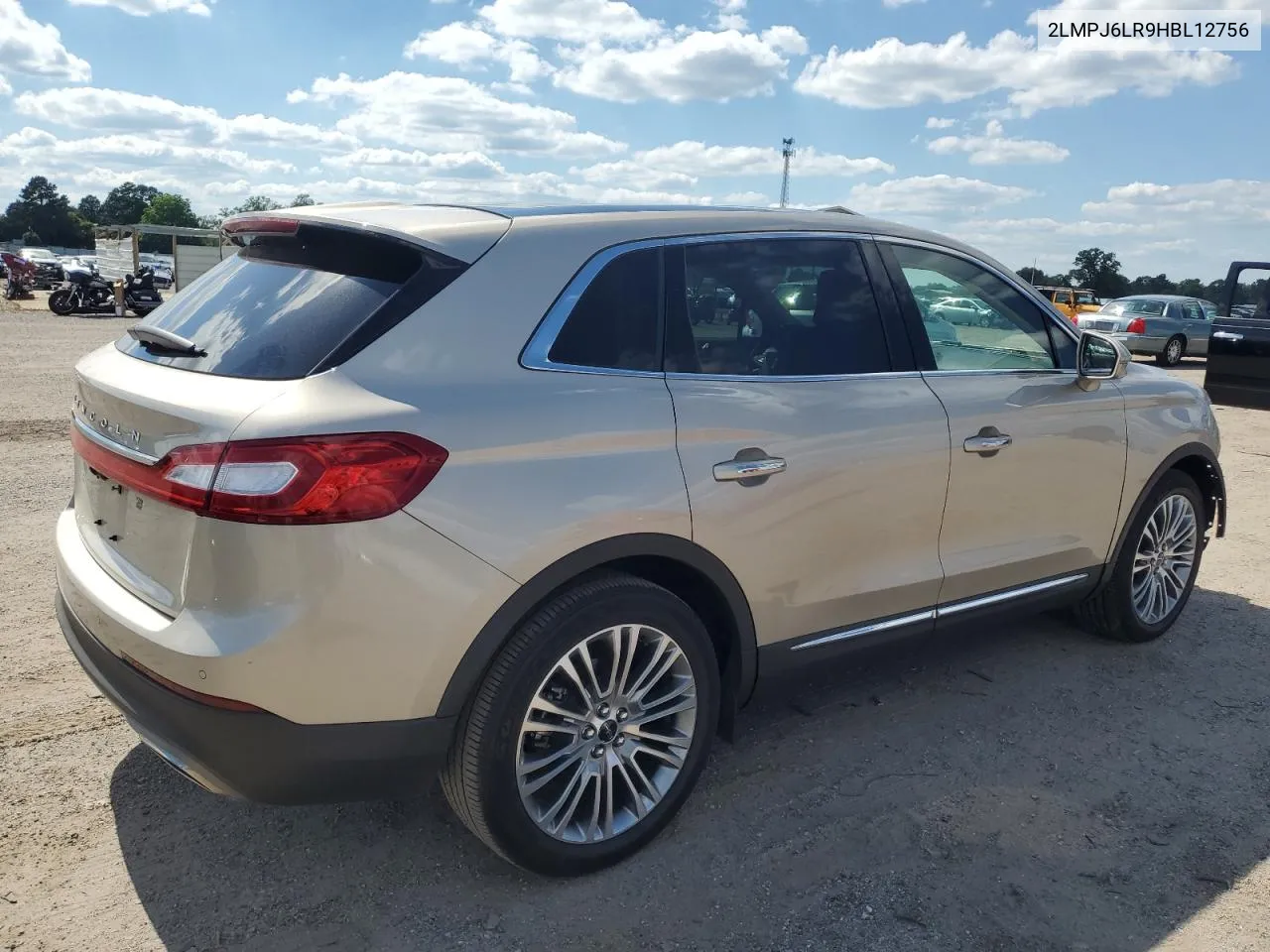 2017 Lincoln Mkx Reserve VIN: 2LMPJ6LR9HBL12756 Lot: 55094974