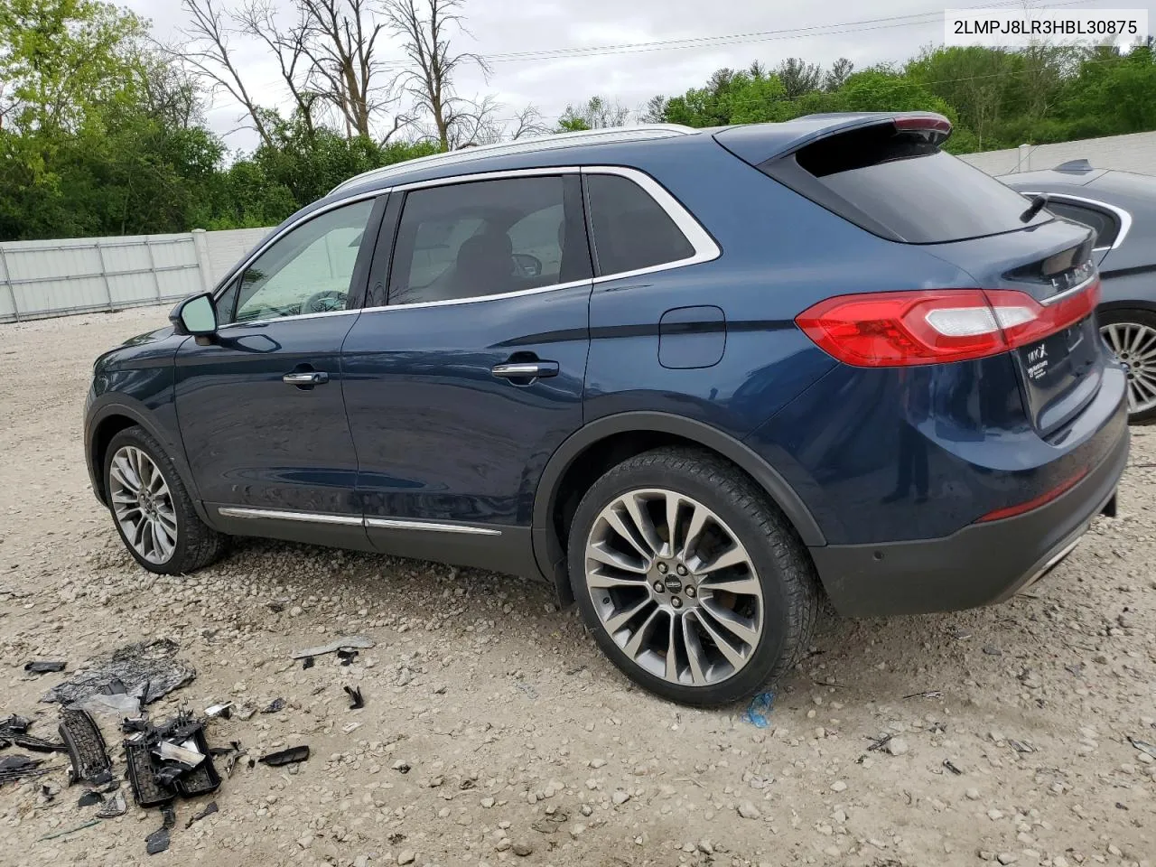 2LMPJ8LR3HBL30875 2017 Lincoln Mkx Reserve