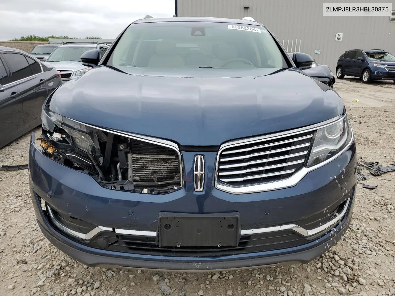 2LMPJ8LR3HBL30875 2017 Lincoln Mkx Reserve