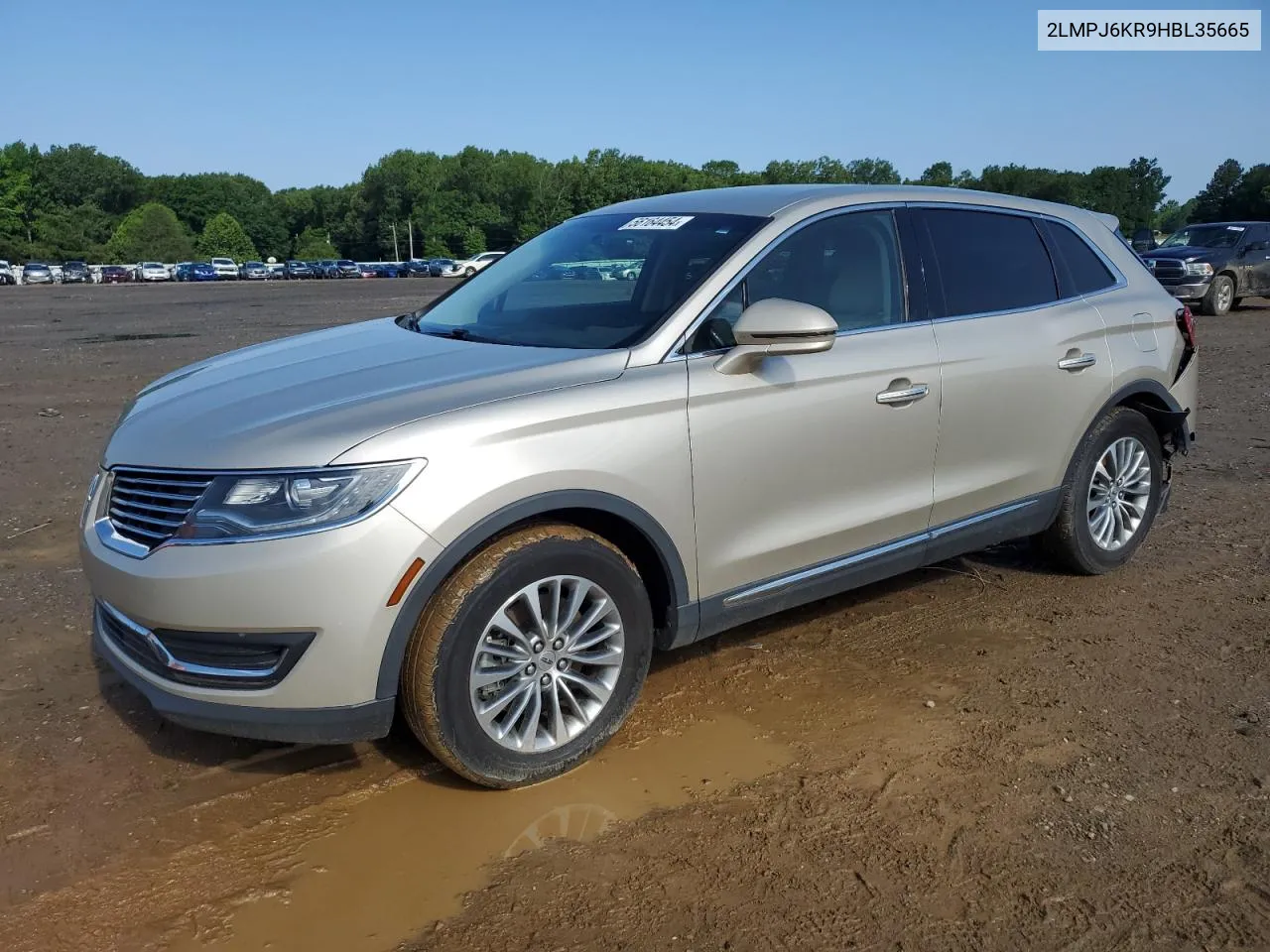 2017 Lincoln Mkx Select VIN: 2LMPJ6KR9HBL35665 Lot: 56164454