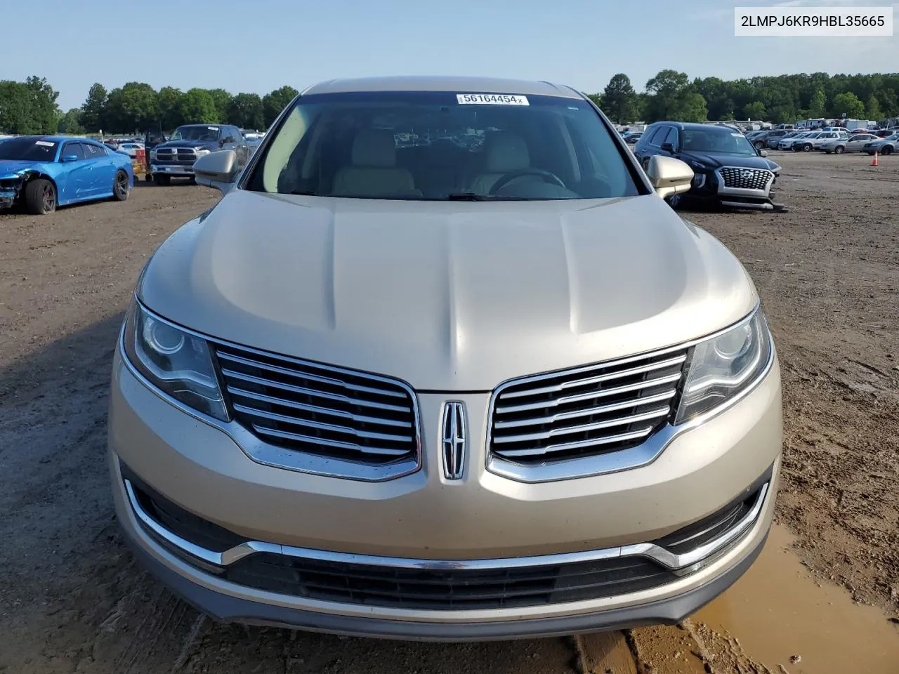 2017 Lincoln Mkx Select VIN: 2LMPJ6KR9HBL35665 Lot: 56164454