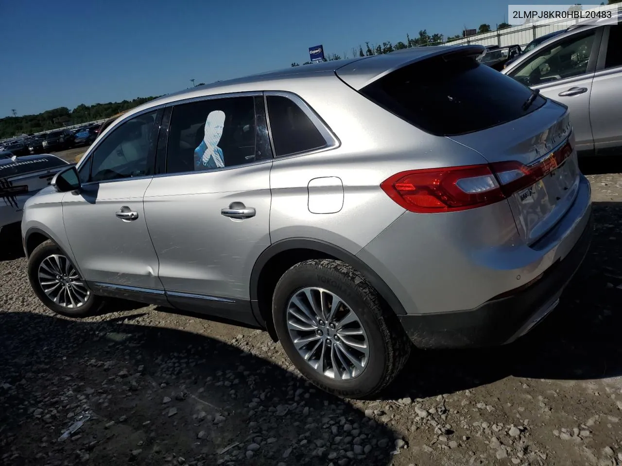 2LMPJ8KR0HBL20483 2017 Lincoln Mkx Select