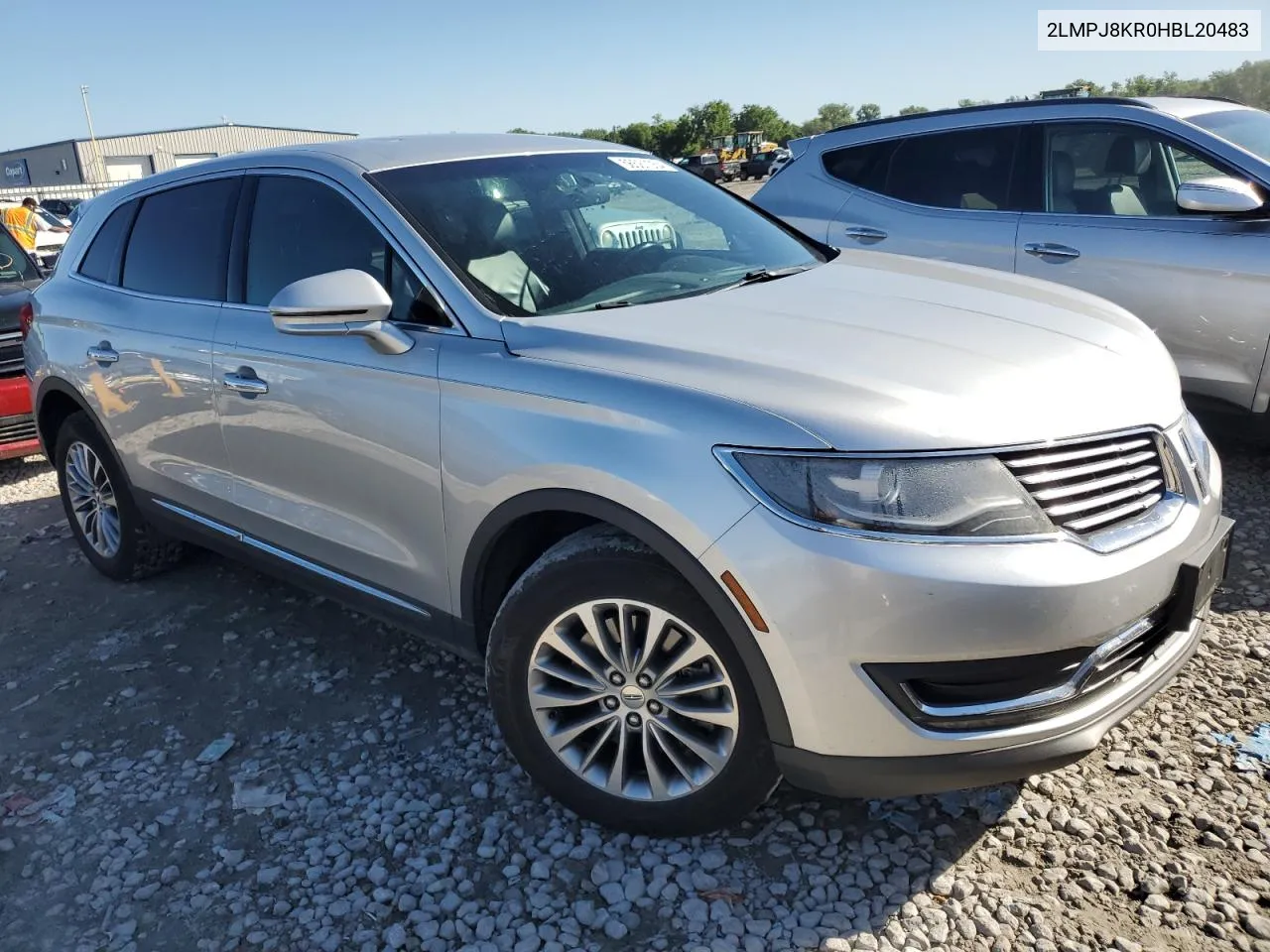 2LMPJ8KR0HBL20483 2017 Lincoln Mkx Select