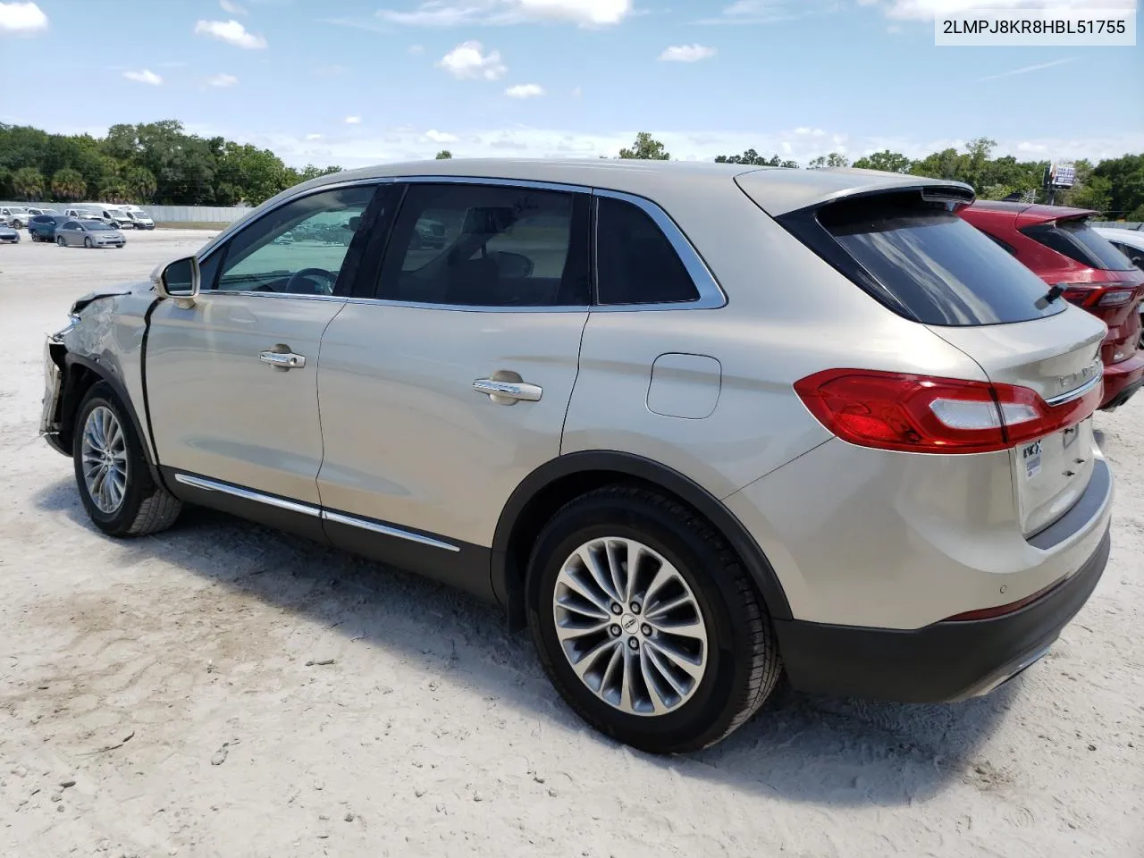 2LMPJ8KR8HBL51755 2017 Lincoln Mkx Select